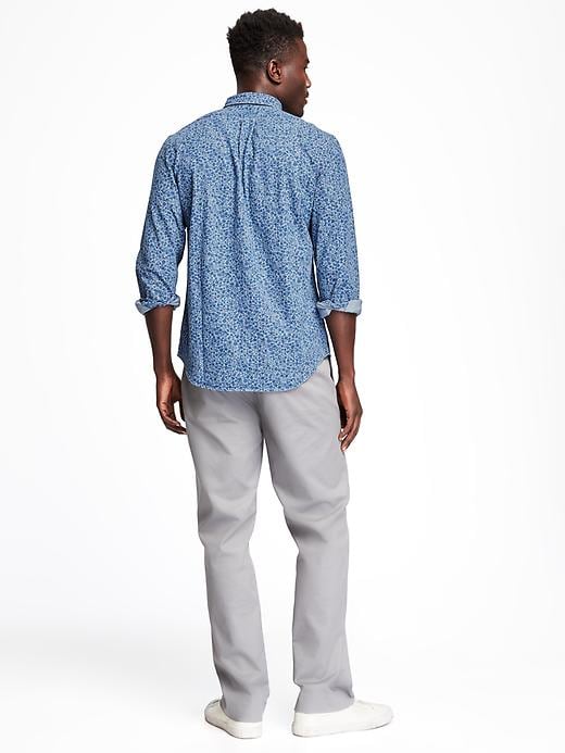 Image number 2 showing, Slim-Fit Twill Shirt For Men