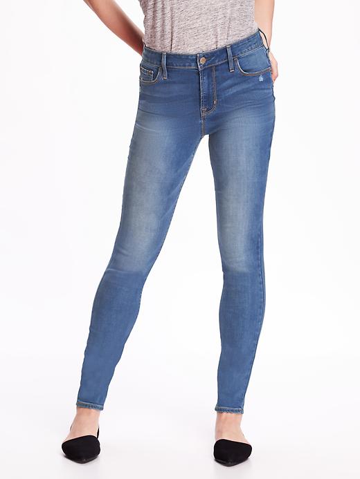 View large product image 1 of 1. High-Rise Rockstar Skinny Jeans for Women