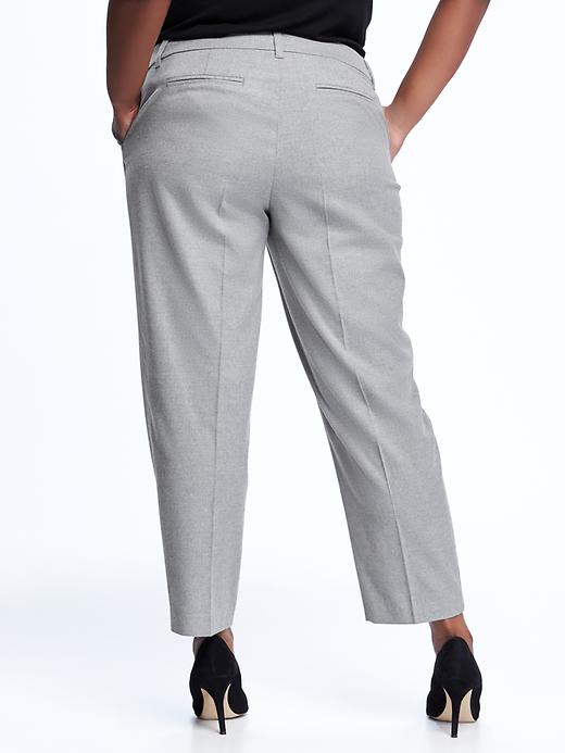 View large product image 2 of 2. Smooth & Slim Harper Plus-Size Pants