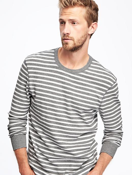 Image number 4 showing, Striped Thermal Tee for Men