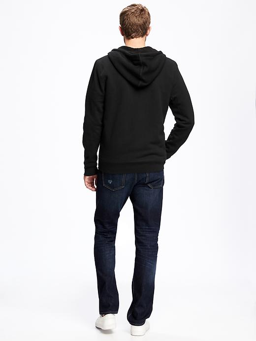 Image number 2 showing, Classic Sherpa-Lined Fleece Hoodie for Men