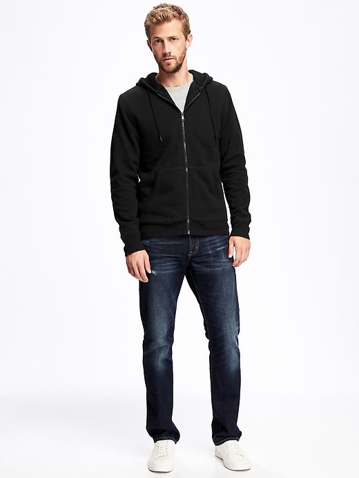 Image number 3 showing, Classic Sherpa-Lined Fleece Hoodie for Men