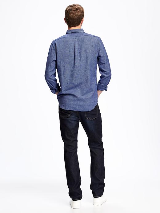 Image number 2 showing, Slim-Fit Houndstooth Shirt for Men