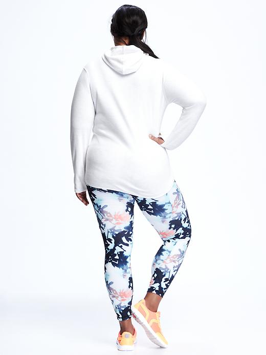 Image number 2 showing, Performance Fleece Plus-Size Funnel-Neck Hoodie
