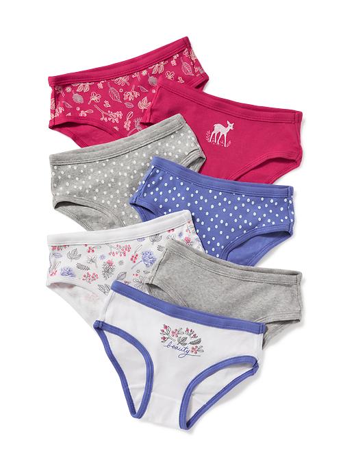 View large product image 1 of 1. Bikini Underwear 7-Pack for Toddler Girls