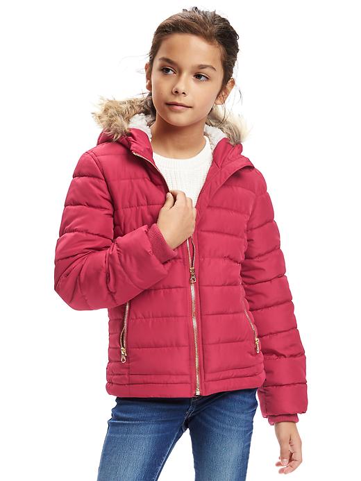 View large product image 1 of 3. Frost Free Hooded Jacket for Girls