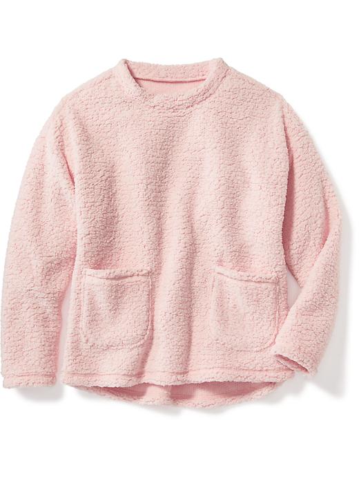 View large product image 1 of 1. Cozy Sherpa Sweater for Girls