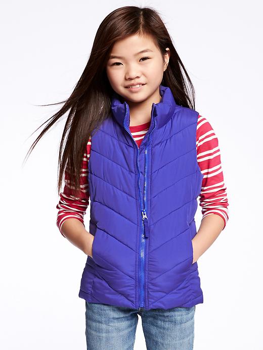 View large product image 1 of 1. Fitted Frost-Free Vest for Girls