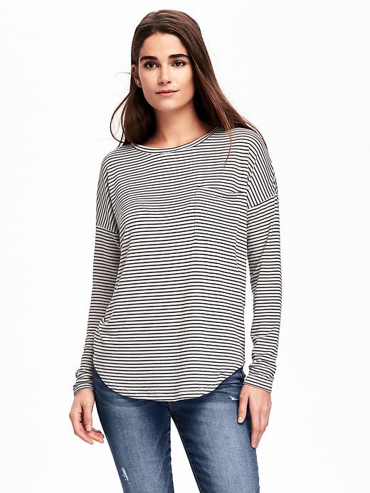 View large product image 1 of 1. Sweater-Knit Top for Women