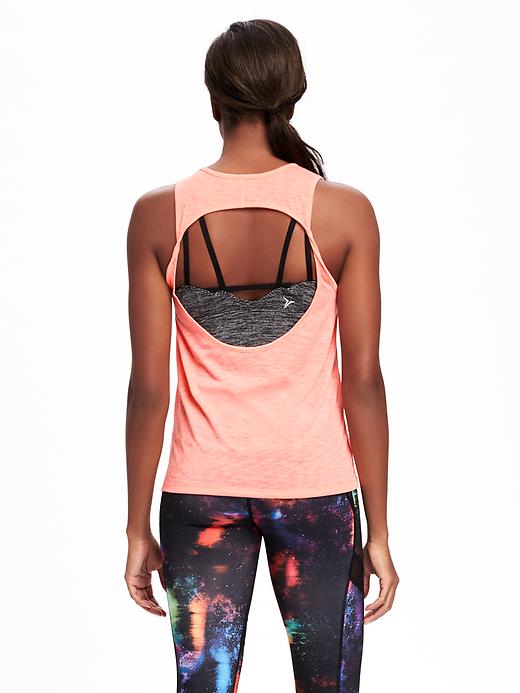 View large product image 1 of 1. Go-Dry Open-Back Training Tank for Women