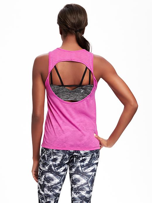 View large product image 1 of 1. Go-Dry Open-Back Training Tank for Women
