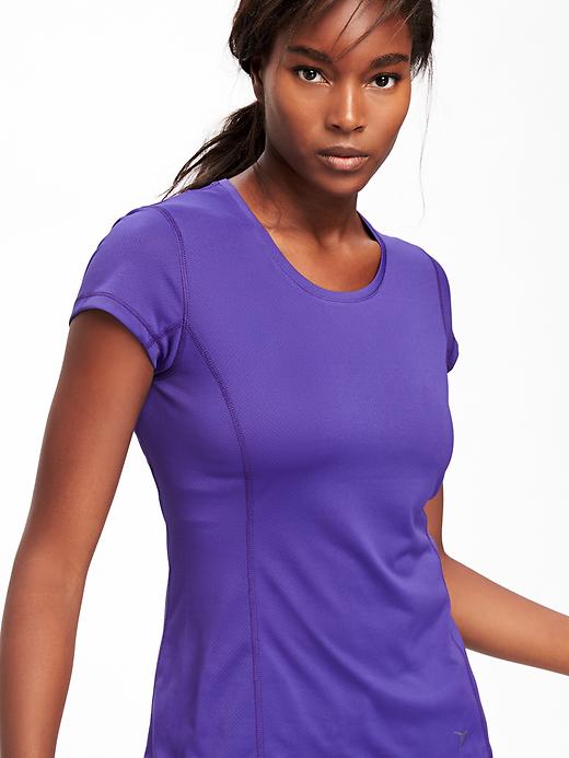 Image number 4 showing, Semi-Fitted Go-Dry Cool Running Tee for Women