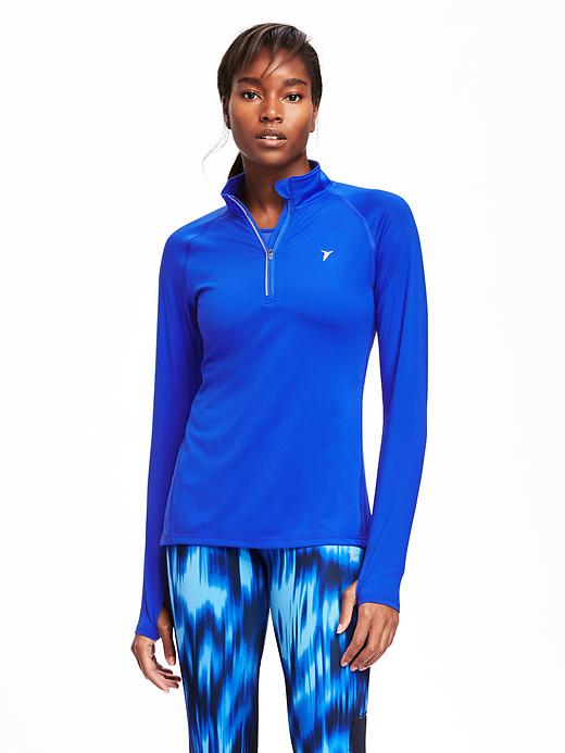 View large product image 1 of 1. 1/4-Zip Performance Pullover for Women