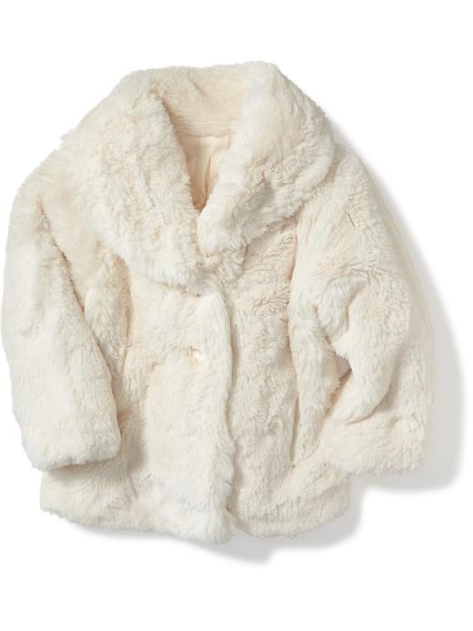 View large product image 1 of 1. Shawl-Collar Sherpa Jacket for Baby