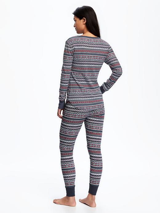 Image number 2 showing, Thermal Patterned Tee for Women