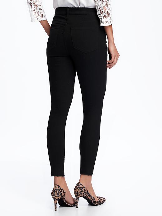 View large product image 2 of 3. High-Rise Black Rockstar Jeans for Women