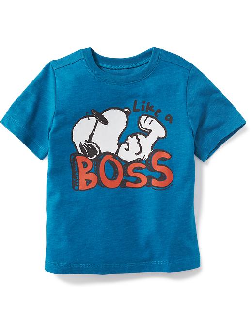 View large product image 1 of 1. Snoopy&#174 "Like a Boss" Tee for Toddler