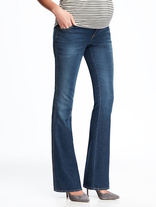 Tall Maternity Jeans Trendy Long Inseam Pregnancy Denim