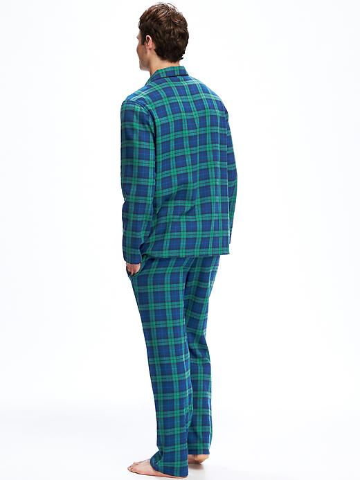 Image number 2 showing, Flannel Pajama Set for Men