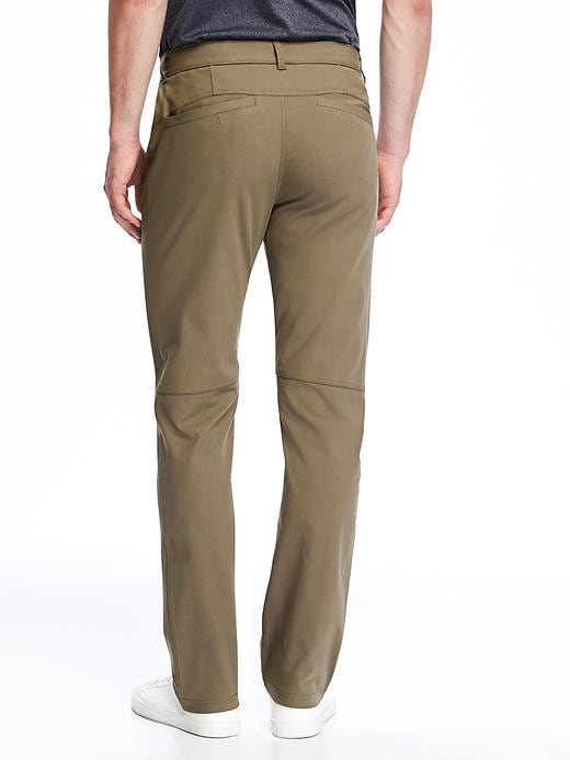 View large product image 2 of 2. Slim Go-Dry Built-In Flex Performance Pants for Men