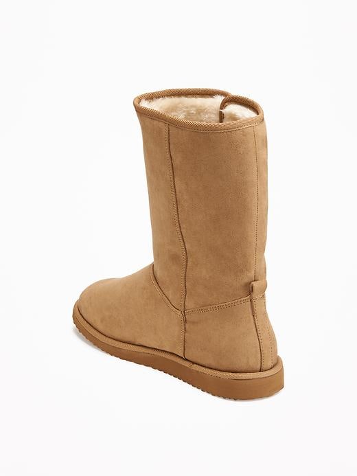 Image number 3 showing, Tall Sherpa-Lined Boots for Women