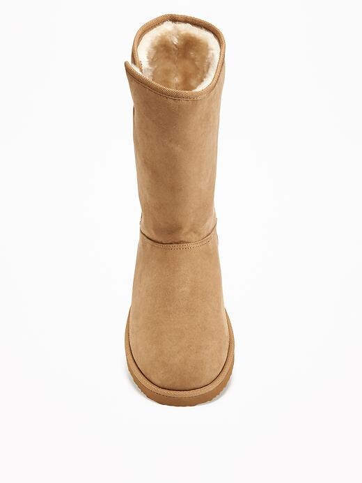 Image number 2 showing, Tall Sherpa-Lined Boots for Women