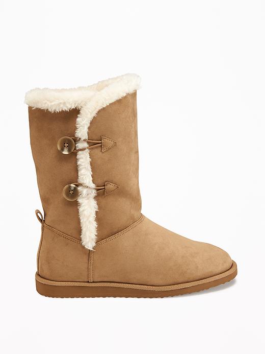 Image number 4 showing, Tall Sherpa-Lined Boots for Women