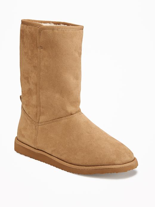 Image number 1 showing, Tall Sherpa-Lined Boots for Women