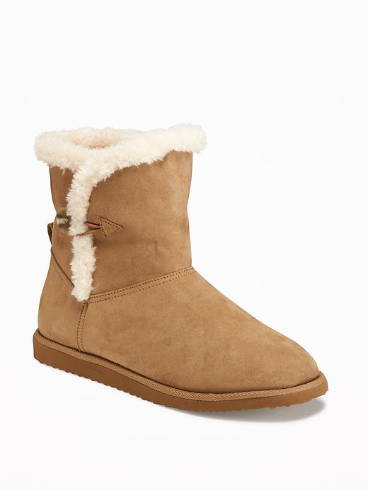 Image number 1 showing, Sherpa-Lined Boots for Women