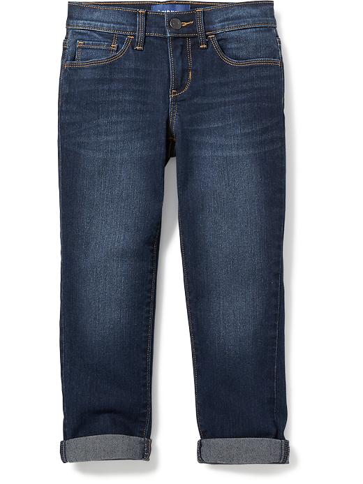 View large product image 1 of 2. Skinny Denim Capris for Girls