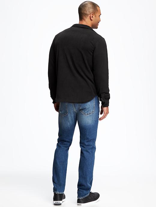 Image number 2 showing, Micro-Fleece Shirt Jacket for Men