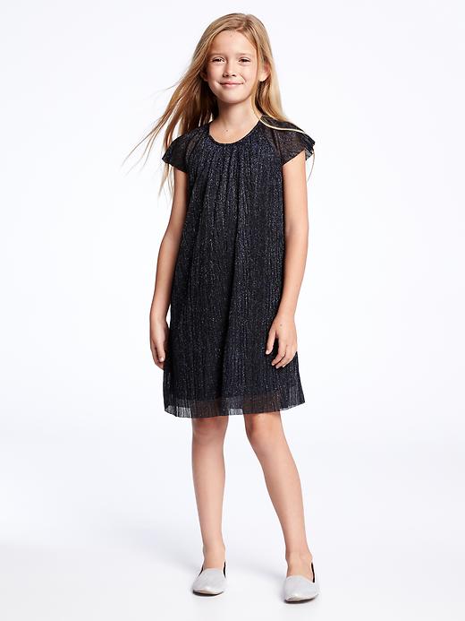 View large product image 1 of 1. Patterned Swing Dress for Girls