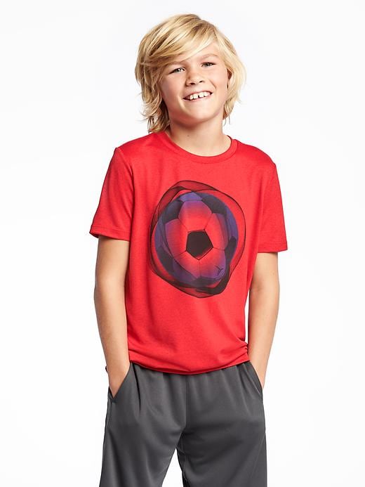 View large product image 1 of 1. Go-Dry Graphic Tee For Boys