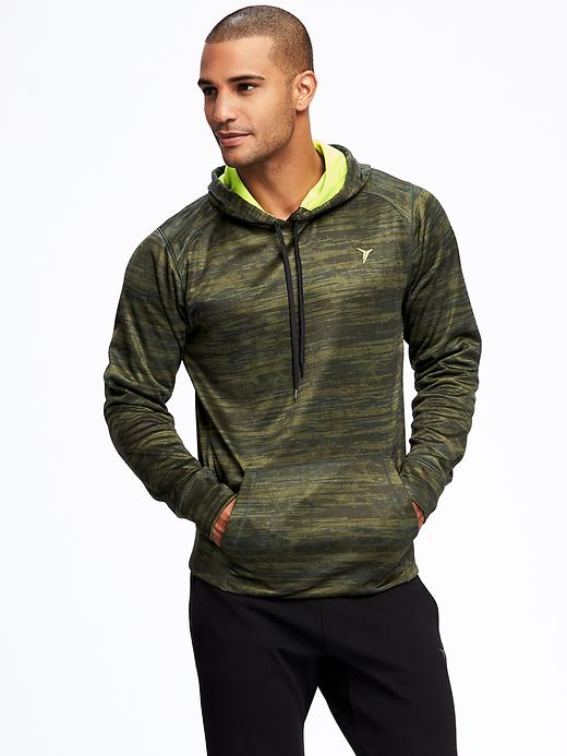 View large product image 1 of 1. Go-Dry Cool Graphic Fleece Hoodie for Men