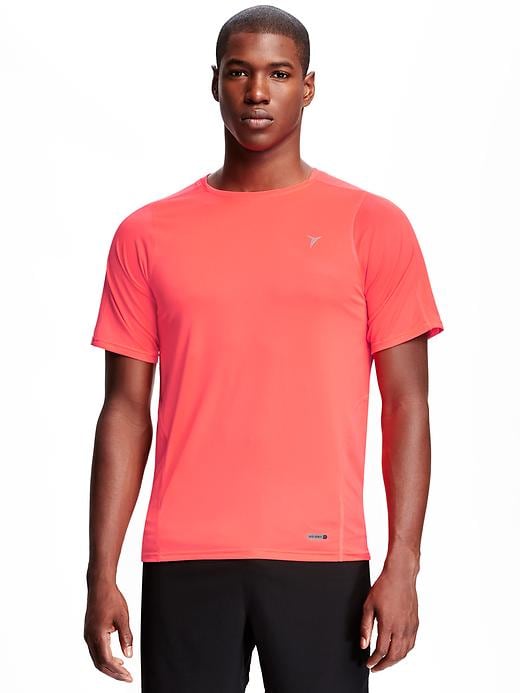 Image number 1 showing, Go-Dry Cool Micro-Texture Performance Tee for Men