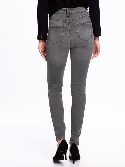 View large product image 2 of 2. High-Waisted Rockstar Built-In-Sculpt Jeans For Women
