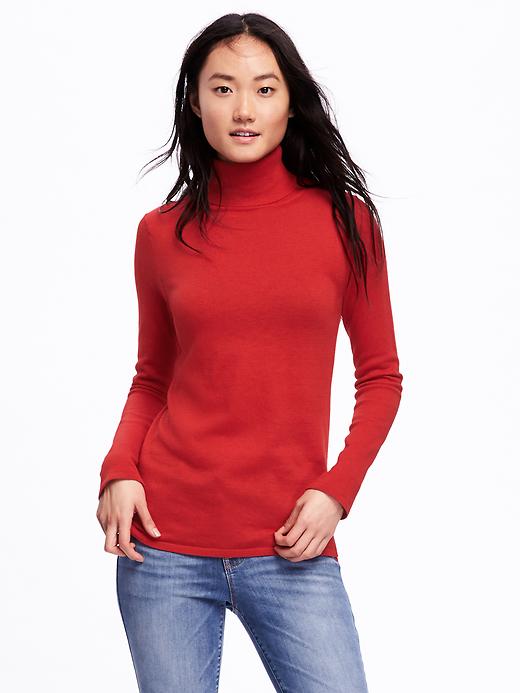 View large product image 1 of 1. Classic Turtleneck Sweater for Women