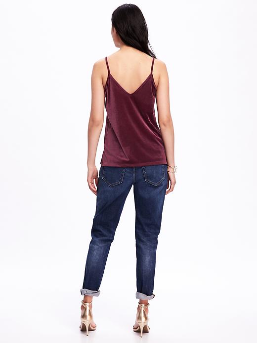 Image number 2 showing, Relaxed Velvet Cami for Women