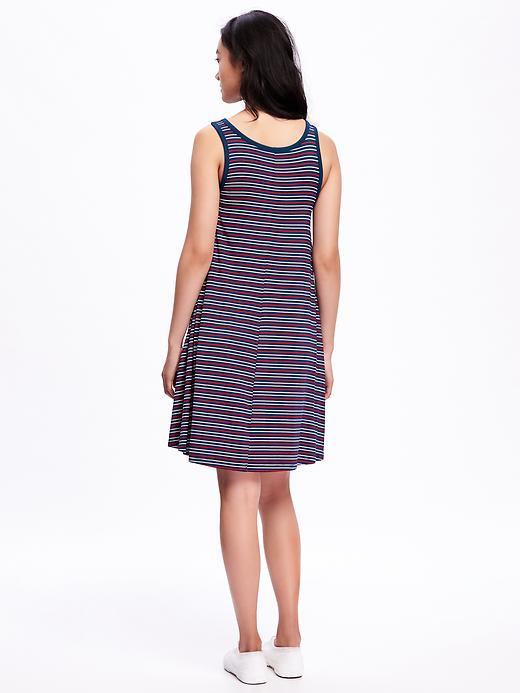 Image number 2 showing, Multi-Stripe Swing Dress for Women