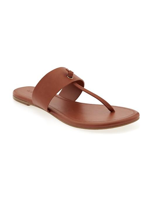 View large product image 1 of 1. T-Strap Slide Sandals for Women