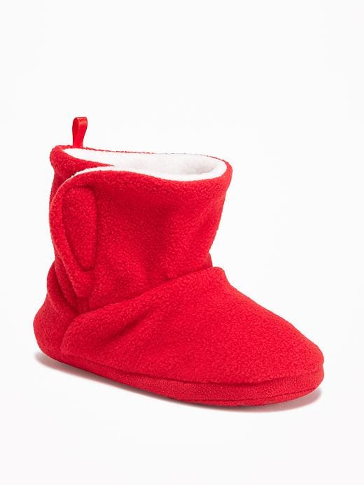 View large product image 1 of 1. Performance Fleece Booties For Toddler
