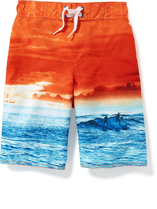 View large product image 1 of 1. Graphic Board Shorts For Boys