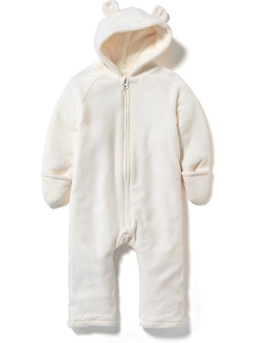 View large product image 2 of 2. Micro Fleece One-Piece for Baby