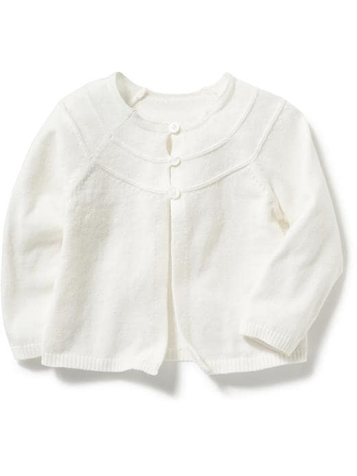 View large product image 1 of 1. Sweater-Knit Cardi for Baby