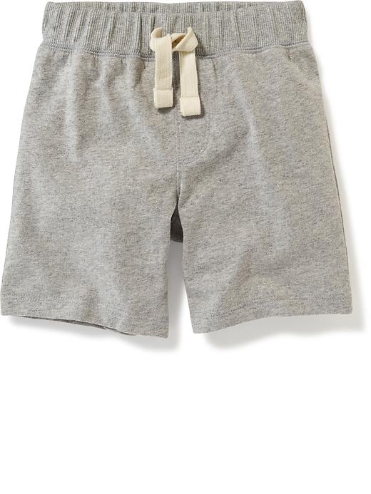 View large product image 1 of 1. Drawstring Jersey Shorts for Toddler Boys