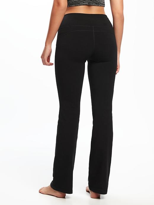 Go-Dry Mid-Rise Bootcut Yoga Pants for Women | Old Navy