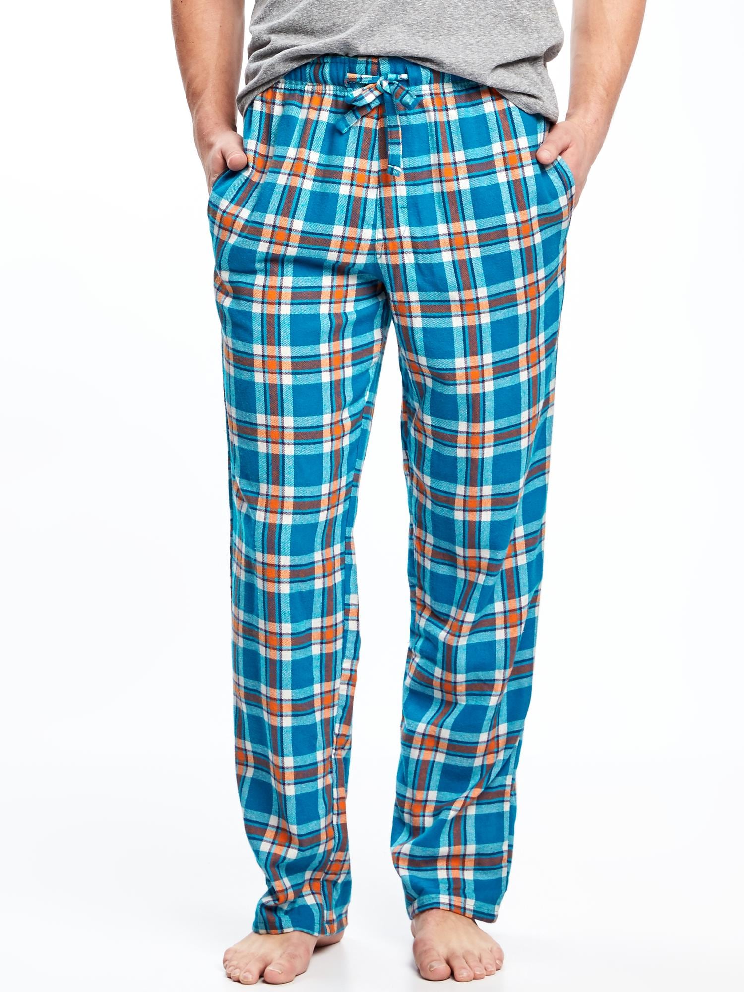 View large product image 1 of 2. Plaid Flannel Sleep Pants for Men
