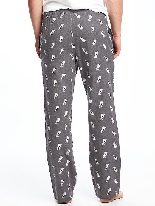 View large product image 2 of 2. Patterned Flannel Sleep Pants for Men
