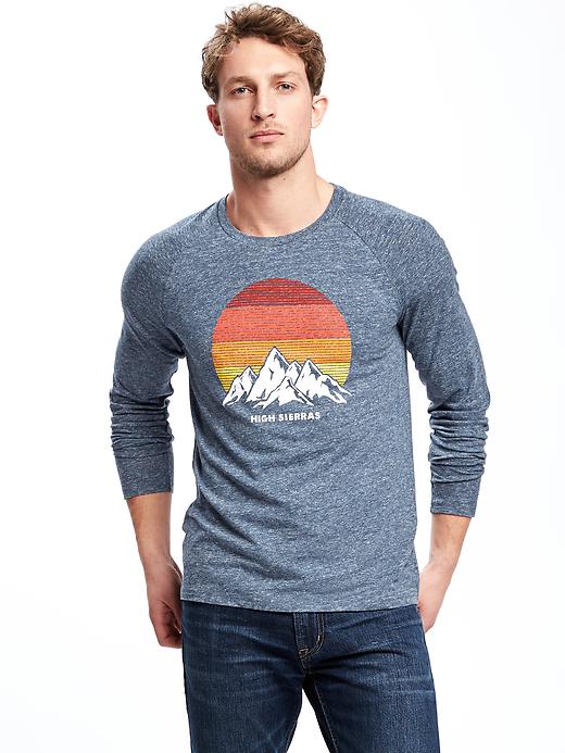 Image number 1 showing, Graphic Crew-Neck Tee for Men