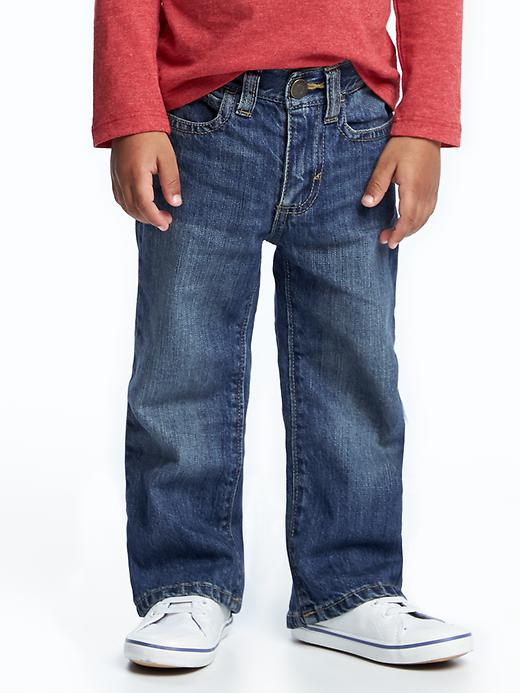 View large product image 1 of 3. Boot-Cut Jeans for Toddler Boys